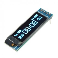 0.91 inch 128x32 OLED LCD Display Module Blue