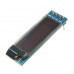 0.91 inch 128x32 OLED LCD Display Module Blue