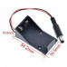 9V Battery Holder Box Case Wire with Plug 5.5*2.1mm