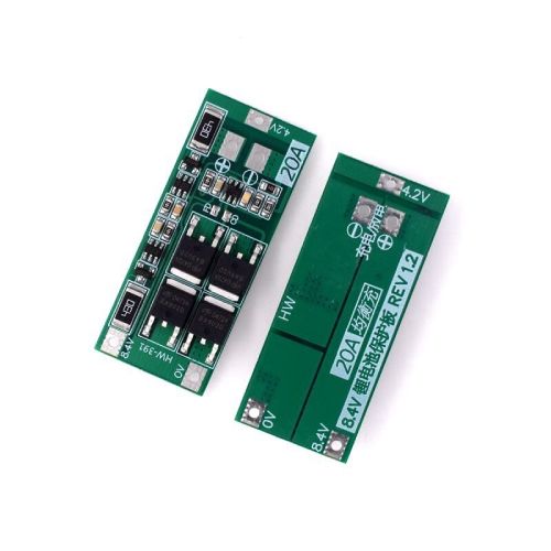 20A 2S BMS Charger 18650 Lithium Li-ion Battery Balance Protection Board 