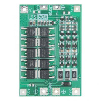 3S 60A 12V Li-ion Lithium Battery protection board with Balance