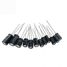  Aluminum electrolytic capacitors Kit 12values 120pcs.