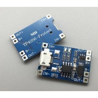 Micro USB 5V 1A 18650 Li-ion Battery Charger Module with protection