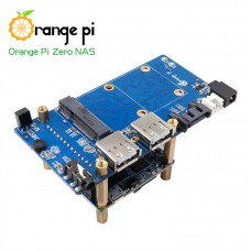 Orange Pi Zero NAS H2+ + Zero NAS praplėtimo plokštė