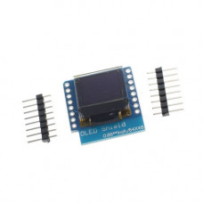 Wemos D1 mini 0.66" OLED shield white